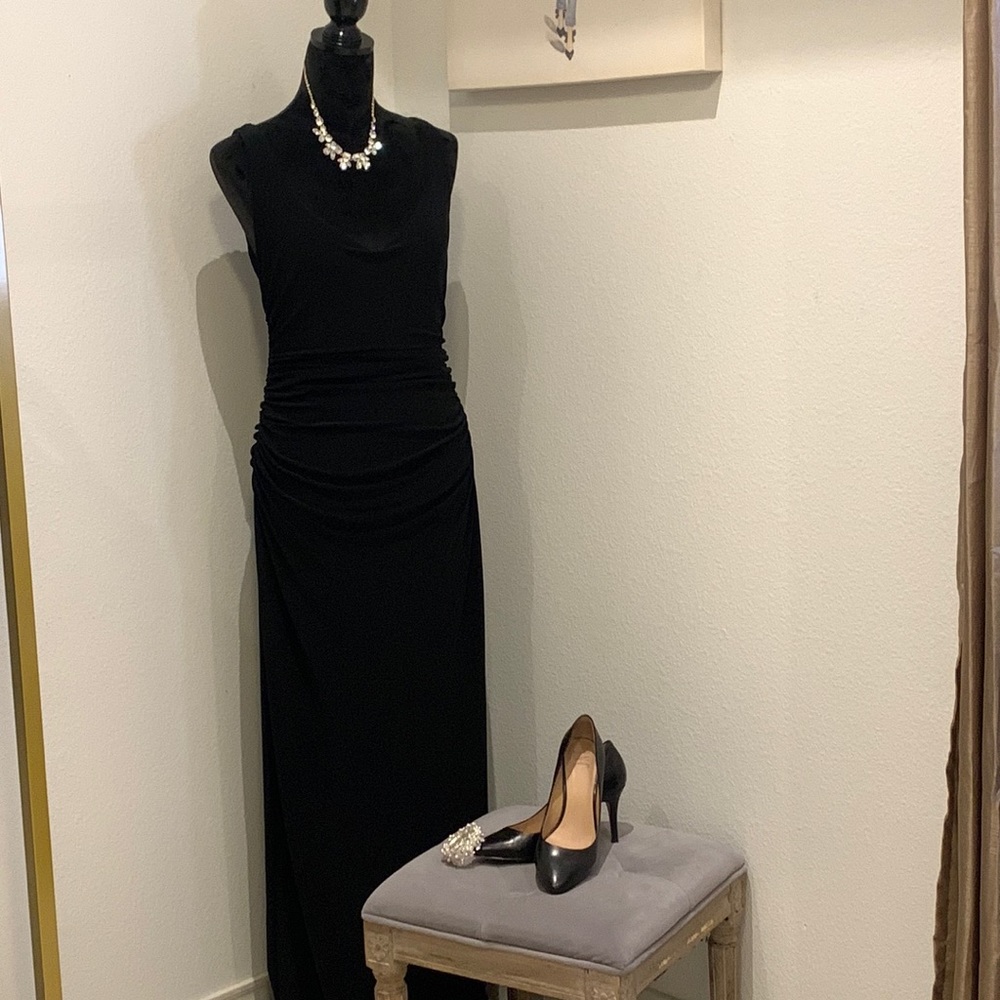 Long Black Evening Gown